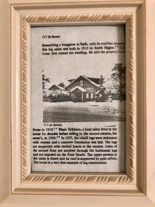 Coastal Cabin - Downtown Historical Log Home Anchorage Exteriér fotografie